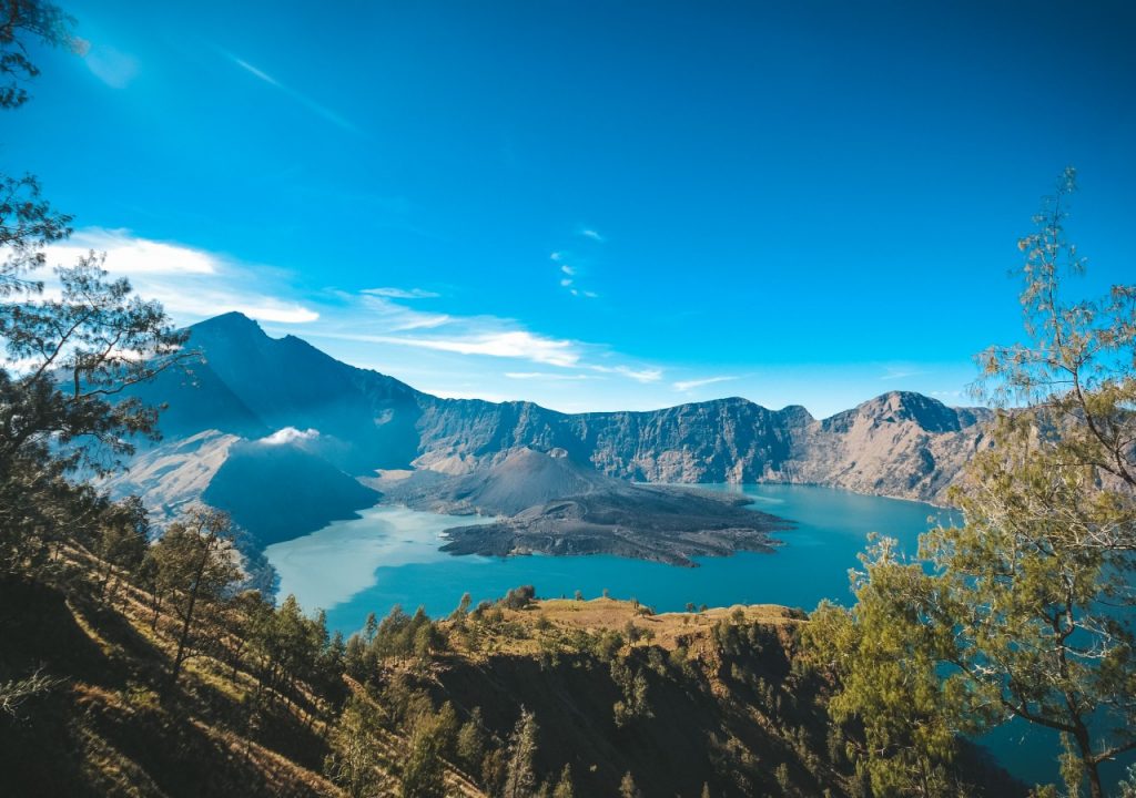 mount rinjani view